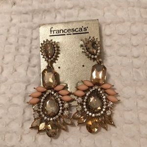 Francesca’s Collection chandelier earrings